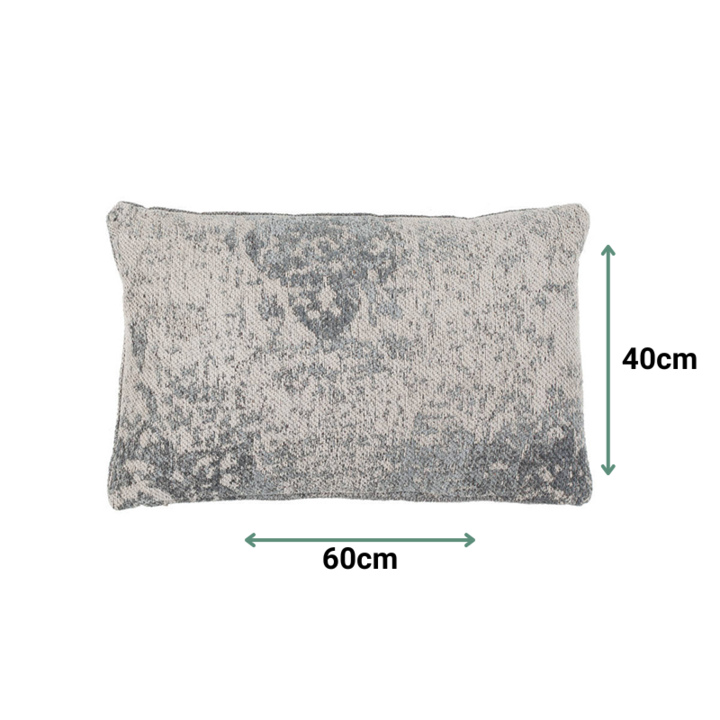 Vintage kussen - Nostalgia Grijs