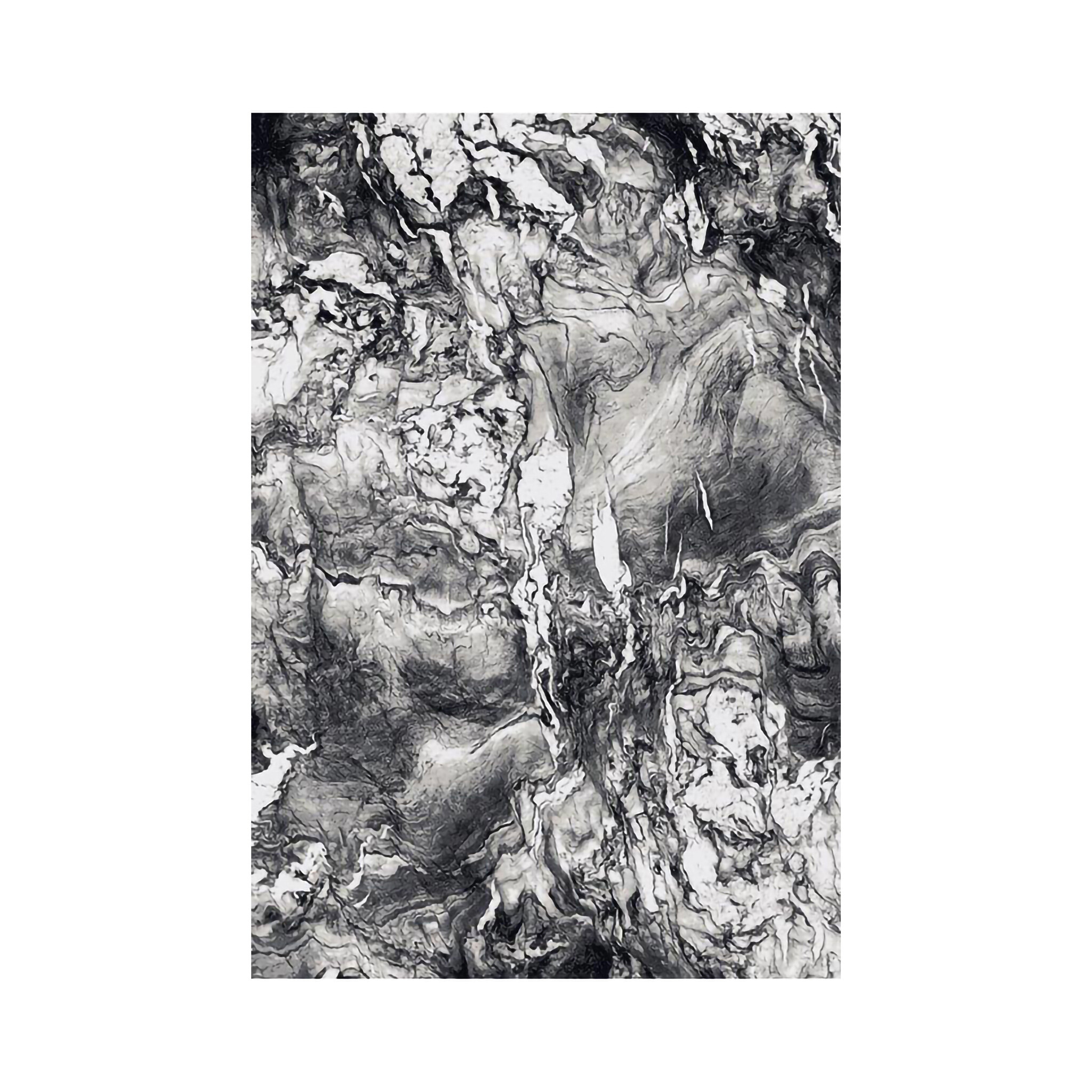 Zacht vloerkleed - Olisa Zwart/Wit