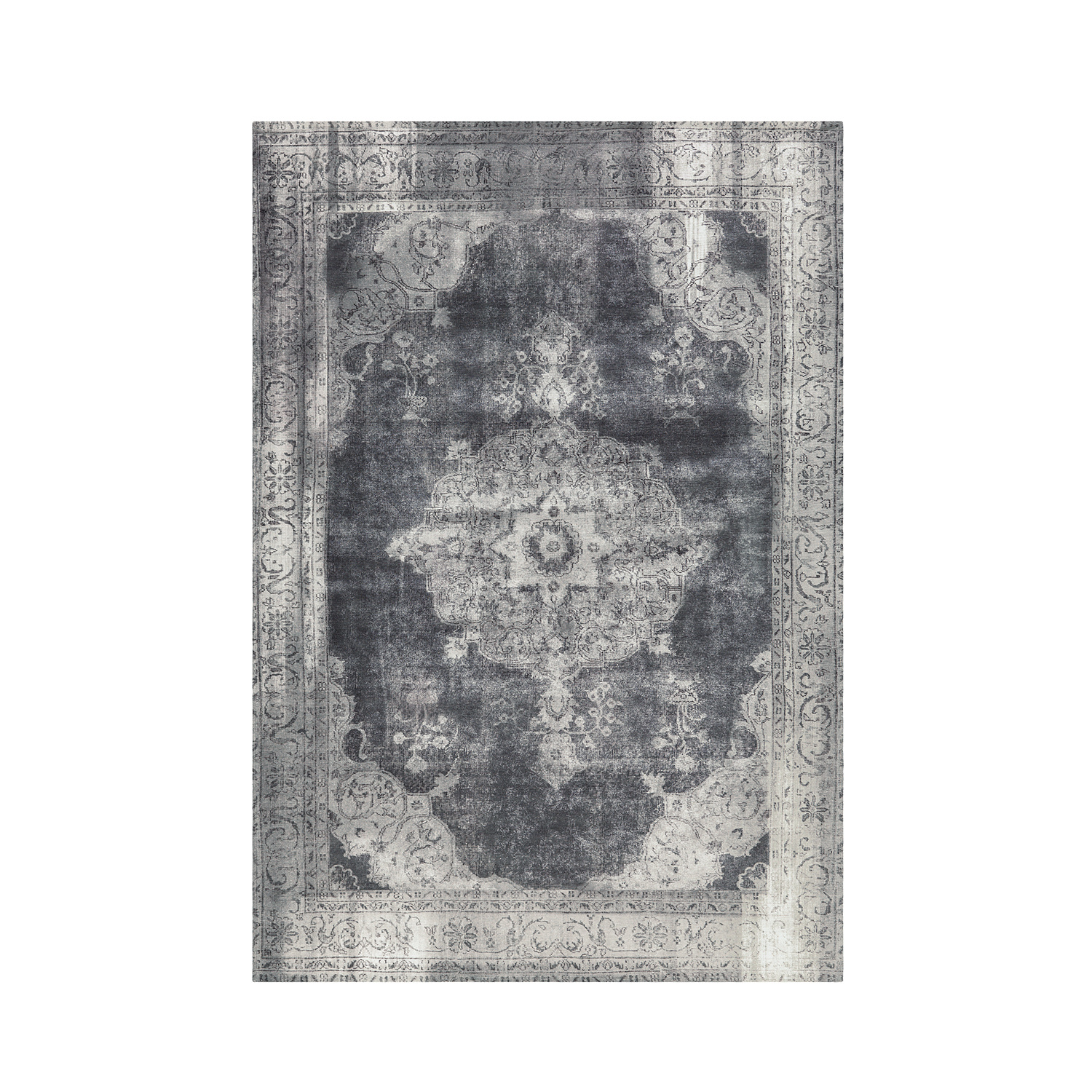 Vintage vloerkleed - Vanessa 8400 Antraciet - sfeer