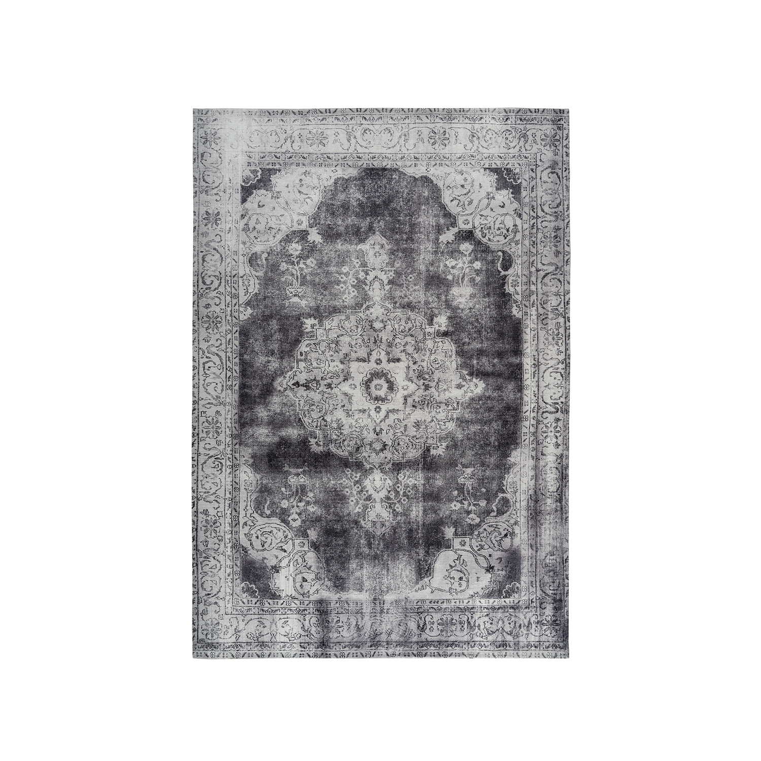 Vintage vloerkleed - Vanessa 8400 Grijs - sfeer