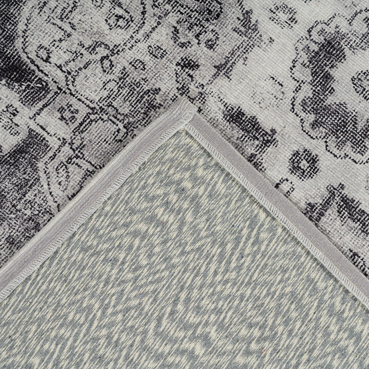 Vintage vloerkleed - Vanessa 8400 Grijs 