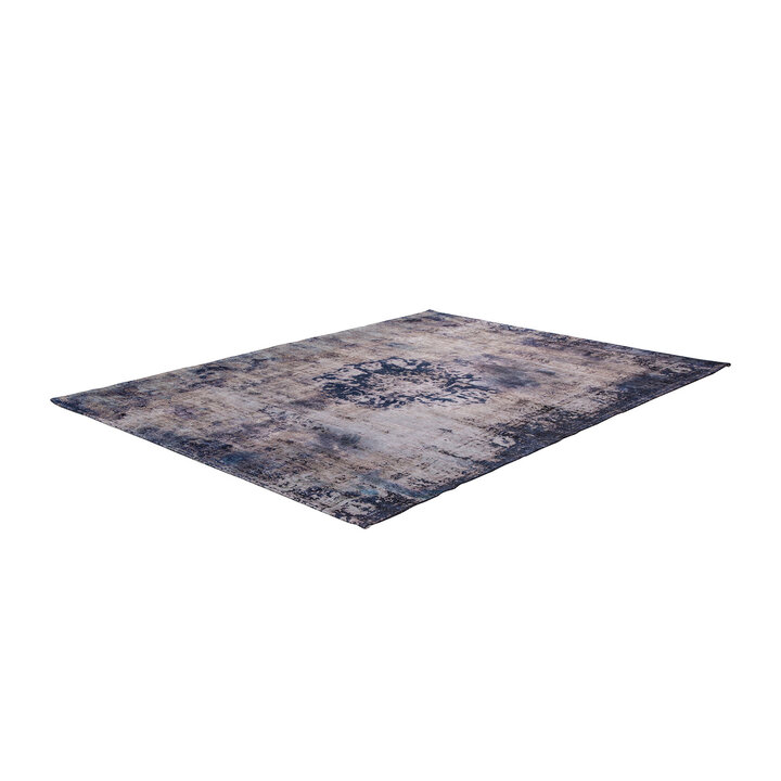 Vintage vloerkleed - Vanessa 8403 Donkerblauw 