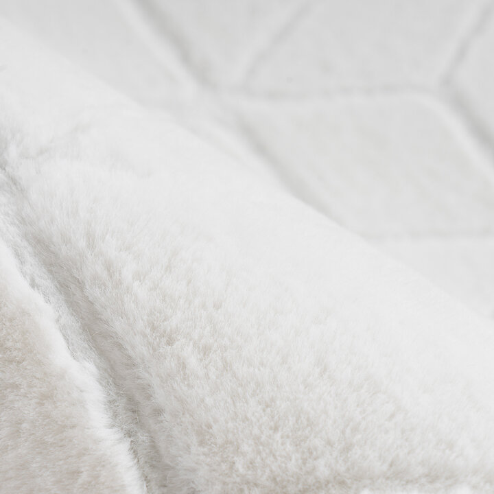 Geometrisch vloerkleed - Vica Geo 125 Wit 