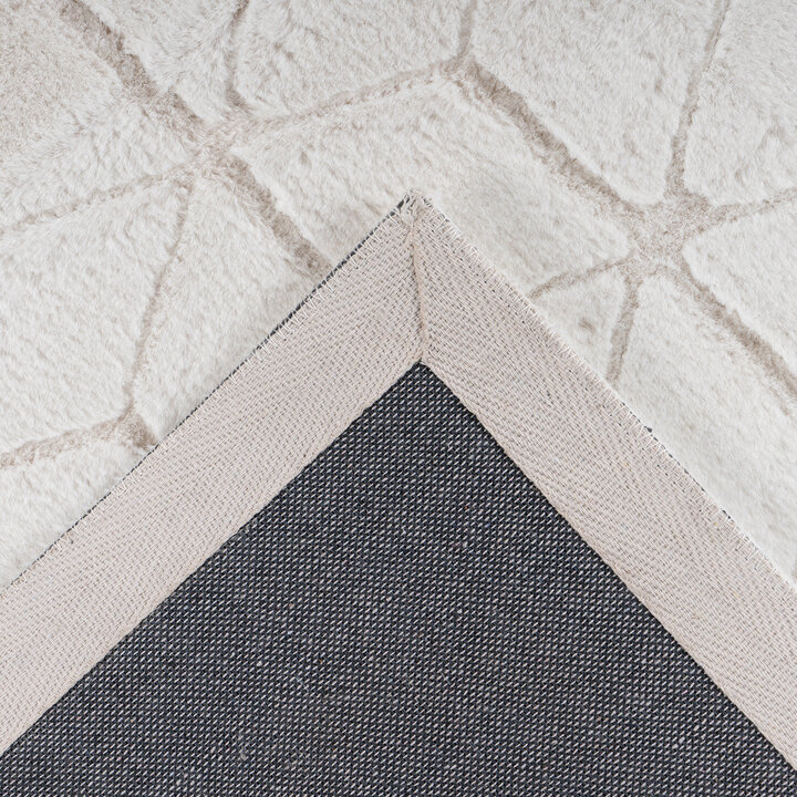Paco Home Designvloerkleed Modern Geometrisch Patroon Contoursnede In Rood Zwart Grijs, Maat:120x170 cm