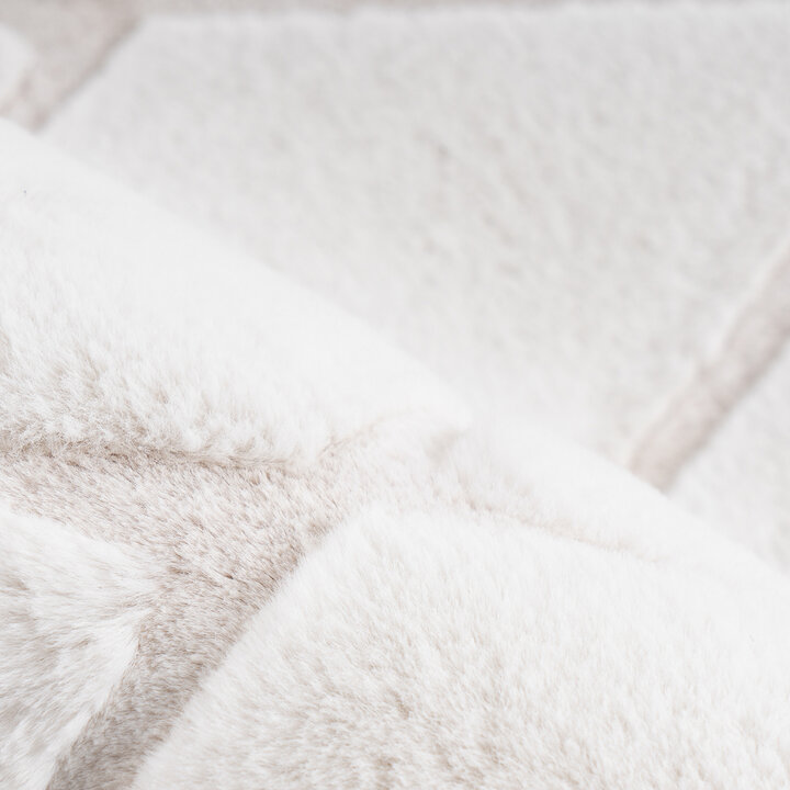 Geometrisch vloerkleed - Vica Lines 225 Wit/Creme 