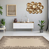 In- & Outdoor vloerkleed - Swash Border 900 Creme/Bruin  - thumbnail