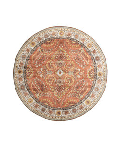 Rond vintage buitenkleed - Santo Flora Terra