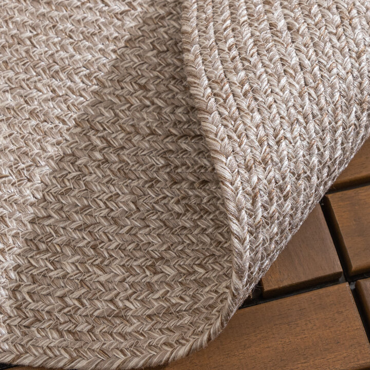 Rond binnen- & buitenkleed - Bali Beige