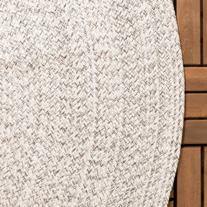 Rond binnen- & buitenkleed - Bali Wit