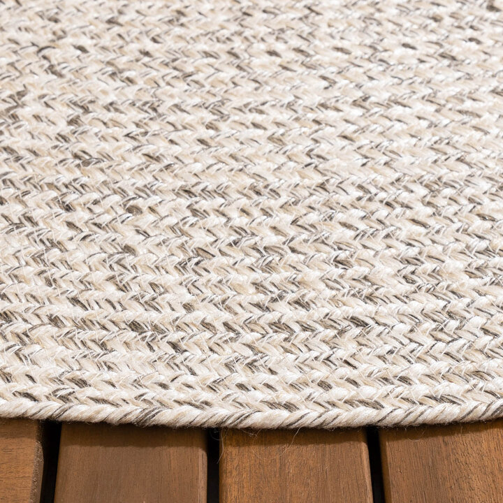 Rond binnen- & buitenkleed - Bali Wit