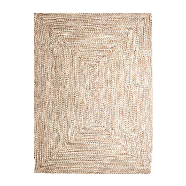 Handgeweven buitenkleed - Bali Beige