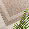 In- & Outdoor loper - Sierra Border Beige/Creme - thumbnail 2