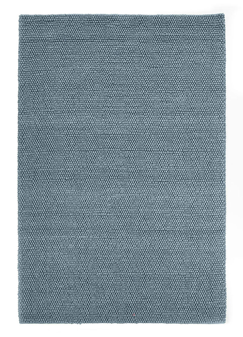 Wollen vloerkleed op maat - New Loop Lichtblauw 227 - sfeer