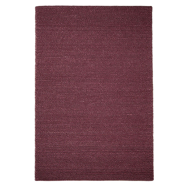 Wollen vloerkleed op maat - New Loop Bordeaux/Rood 319 - sfeer