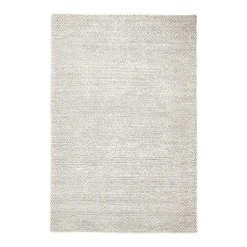 Wollen vloerkleed - New Loop Creme/Wit 815 - sfeer