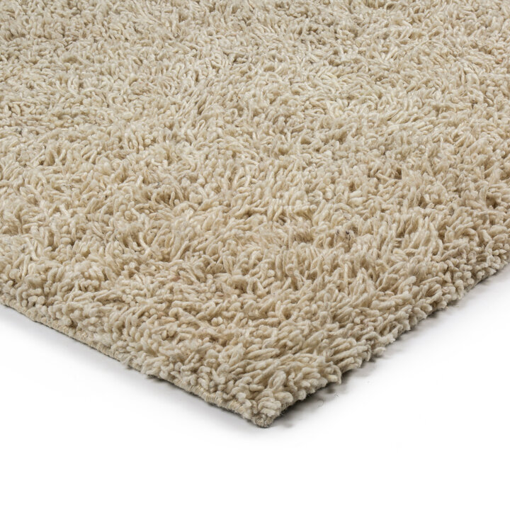 Wollen vloerkleed op maat - Berbero Lungo Creme 815