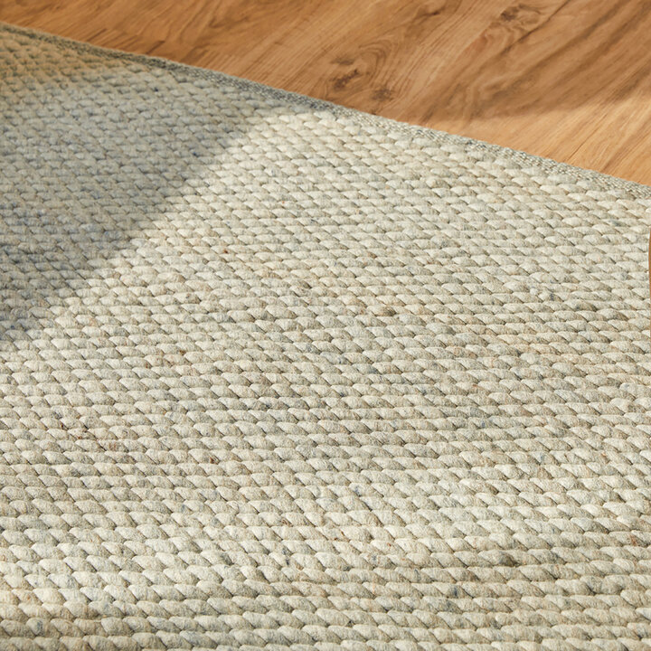 Wollen vloerkleed op maat - Genua Mint 428