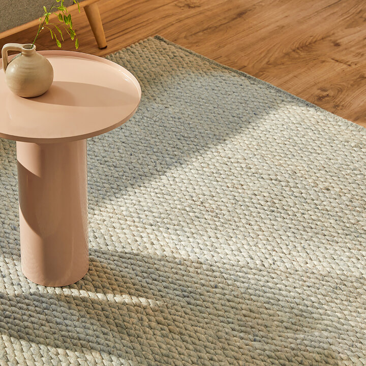 Wollen vloerkleed op maat - Genua Mint 428