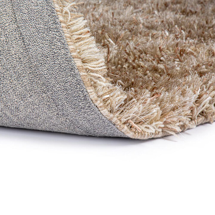 Shaggy vloerkleed op maat - New Paulo Beige 126