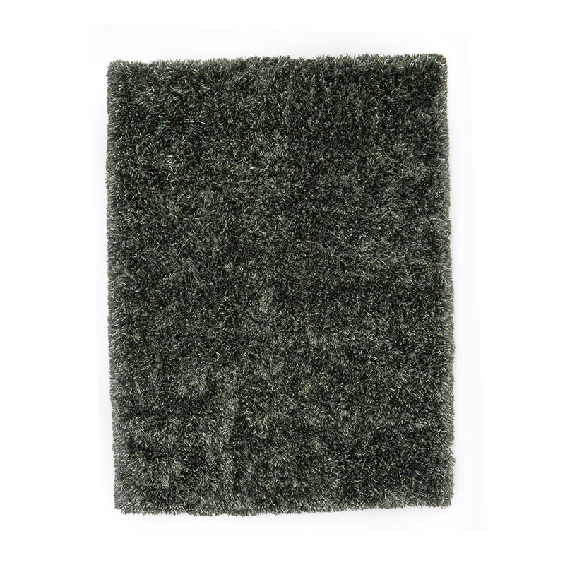 Shaggy vloerkleed op maat - New Paulo Donkergroen 442 - sfeer
