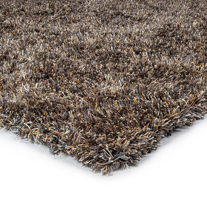 Shaggy vloerkleed op maat - New Paulo Taupe 270