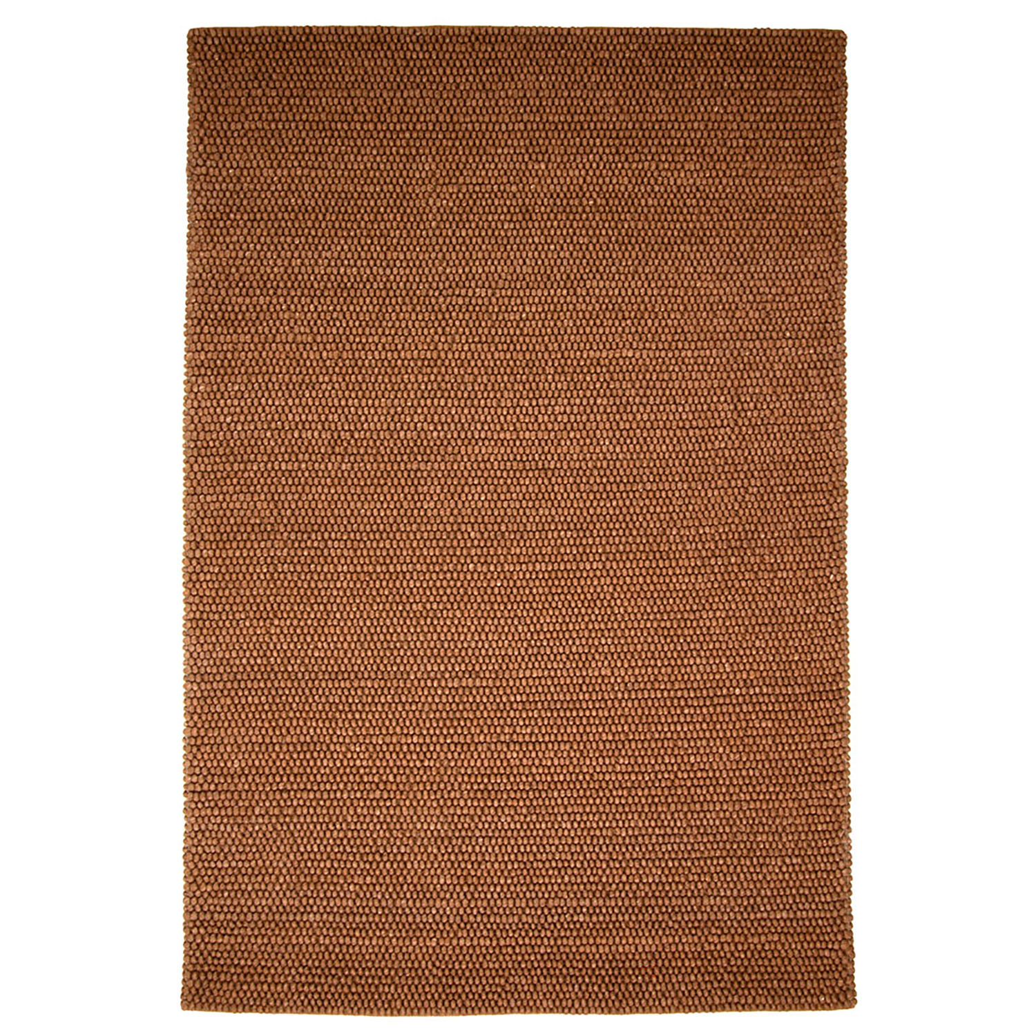 Wollen vloerkleed - New Loop Okergeel/Bruin 631 - sfeer