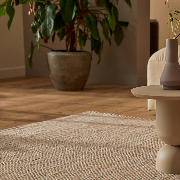 Wollen vloerkleed op maat - Verona ST Beige 142