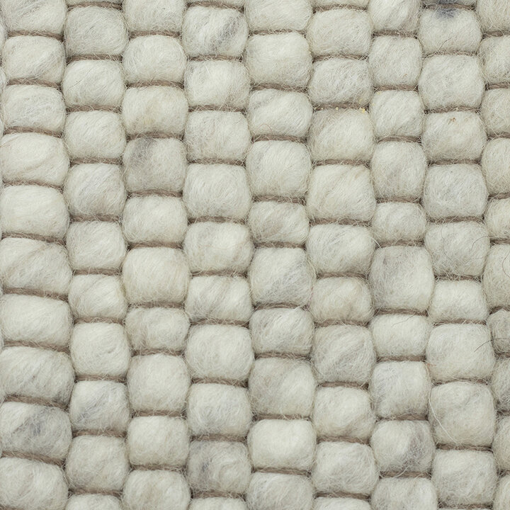 Wollen vloerkleed op maat - Verona ST Wit 815