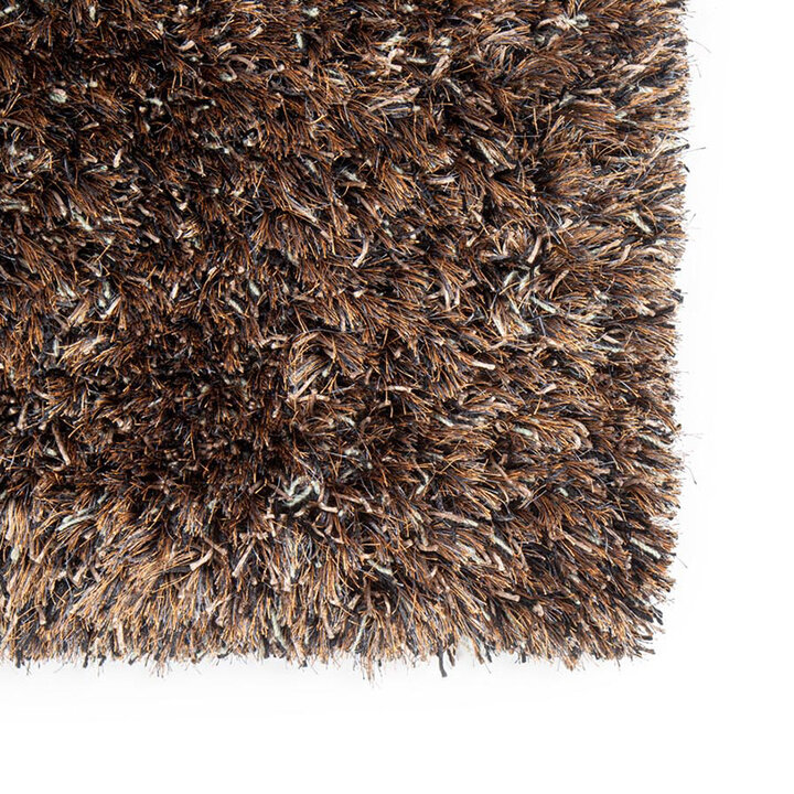 Shaggy vloerkleed - New Paulo Bruin 770