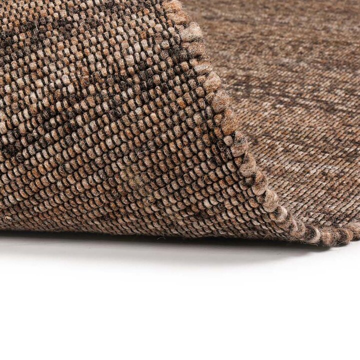 Wollen vloerkleed op maat - Bressano Bruin 623