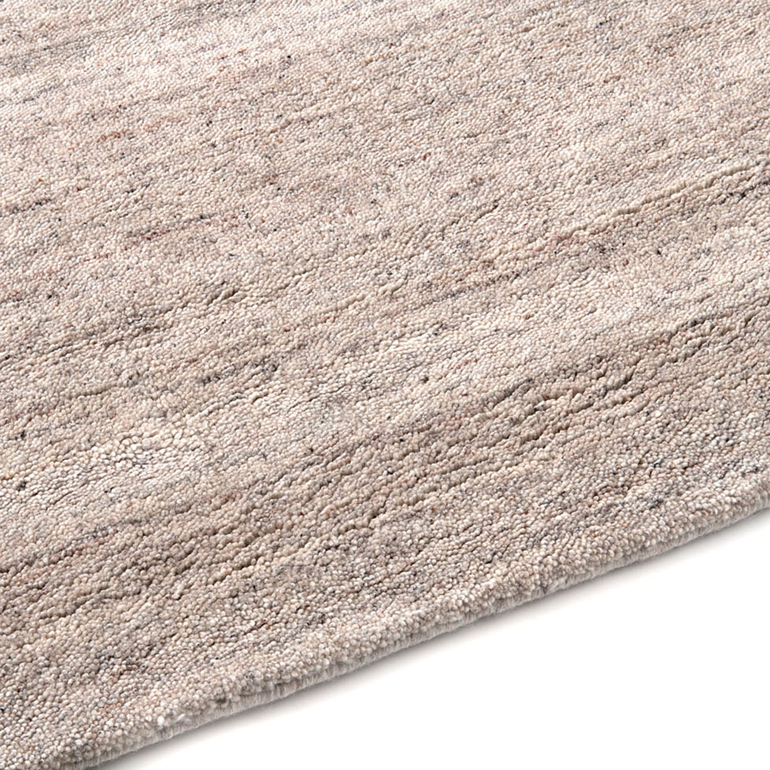 Wollen vloerkleed op maat - New Berbero Beige 101 - sfeer