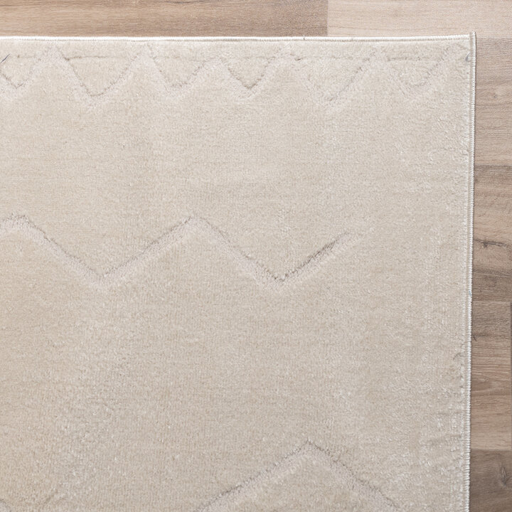 Dywan Japandi - Yori Geo Kremowy/Biały