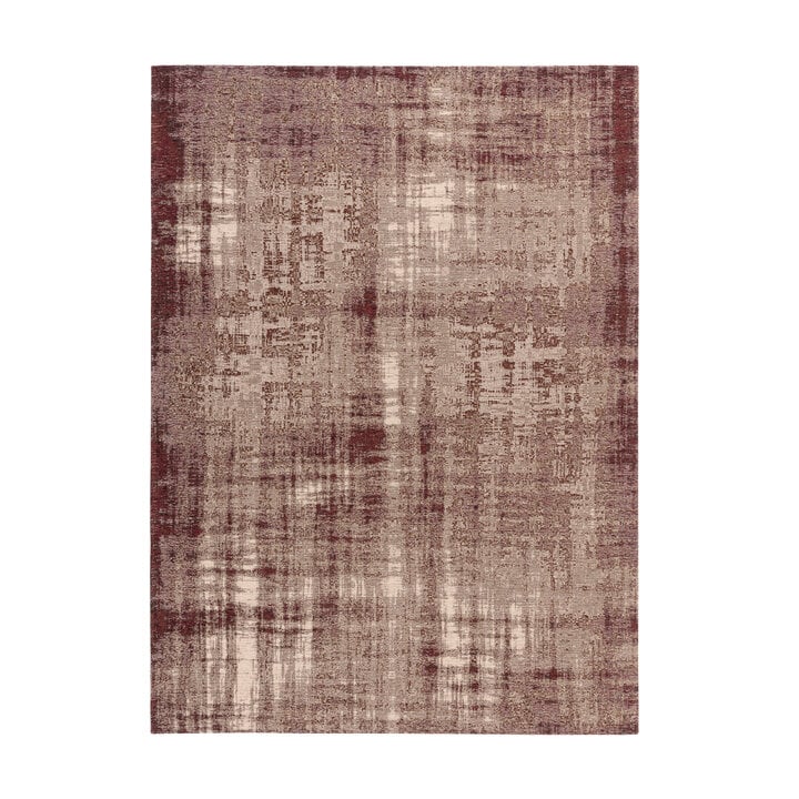 Modern vloerkleed - Grunge Bordeaux/Rood