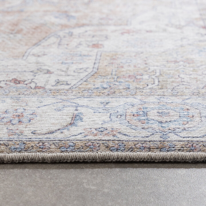 Chodnik nadający się do prania - Domingo Mandala Beżowy