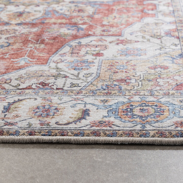 Chodnik nadający się do prania - Domingo Mandala Terakota