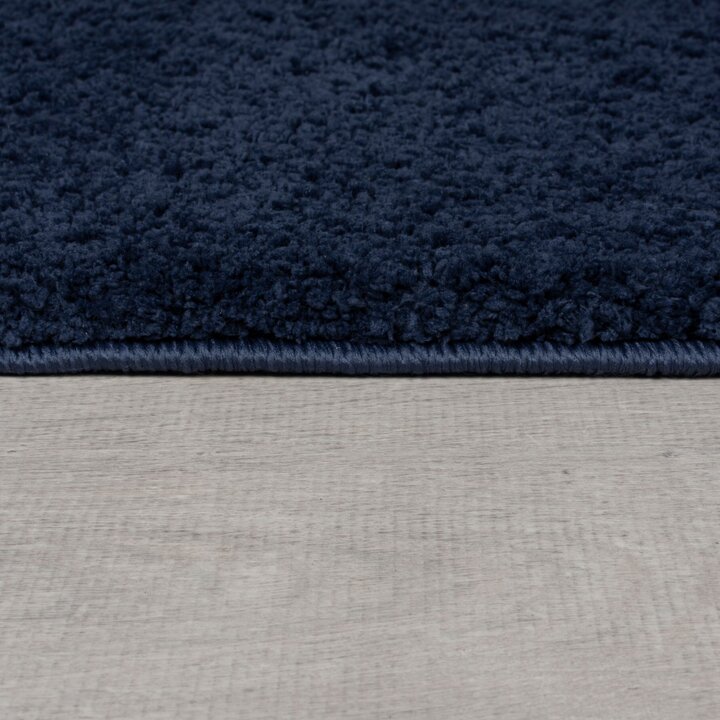 Shaggy vloerkleed - Farenzo Blauw