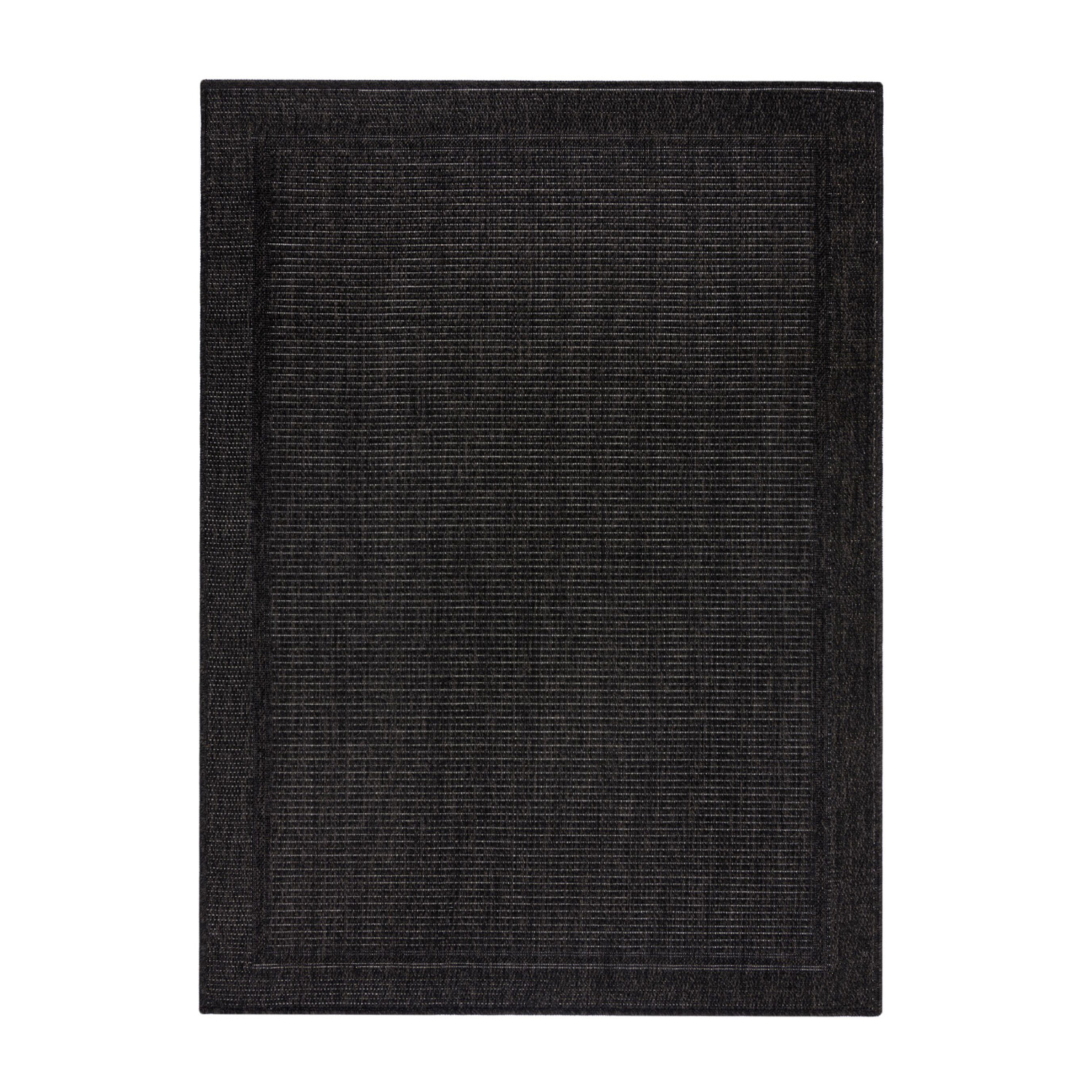 Buiten vloerkleed - Emilio Weave Antraciet - sfeer