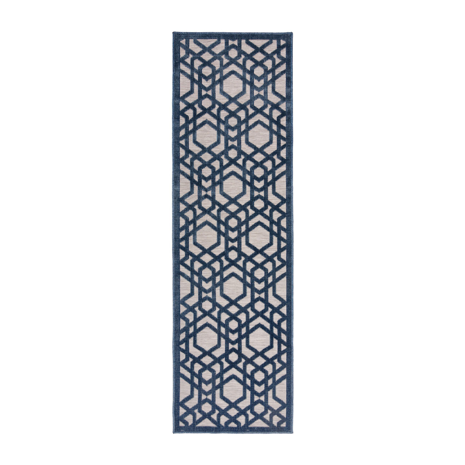 Balkonkleed - Piatto Oro Blauw - sfeer