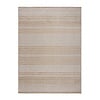 Wasbaar vloerkleed - Elto Stripe Beige - thumbnail 1