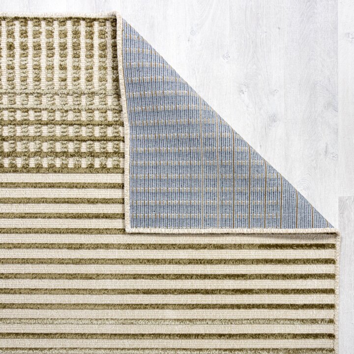 Wasbaar vloerkleed - Elto Stripe Groen