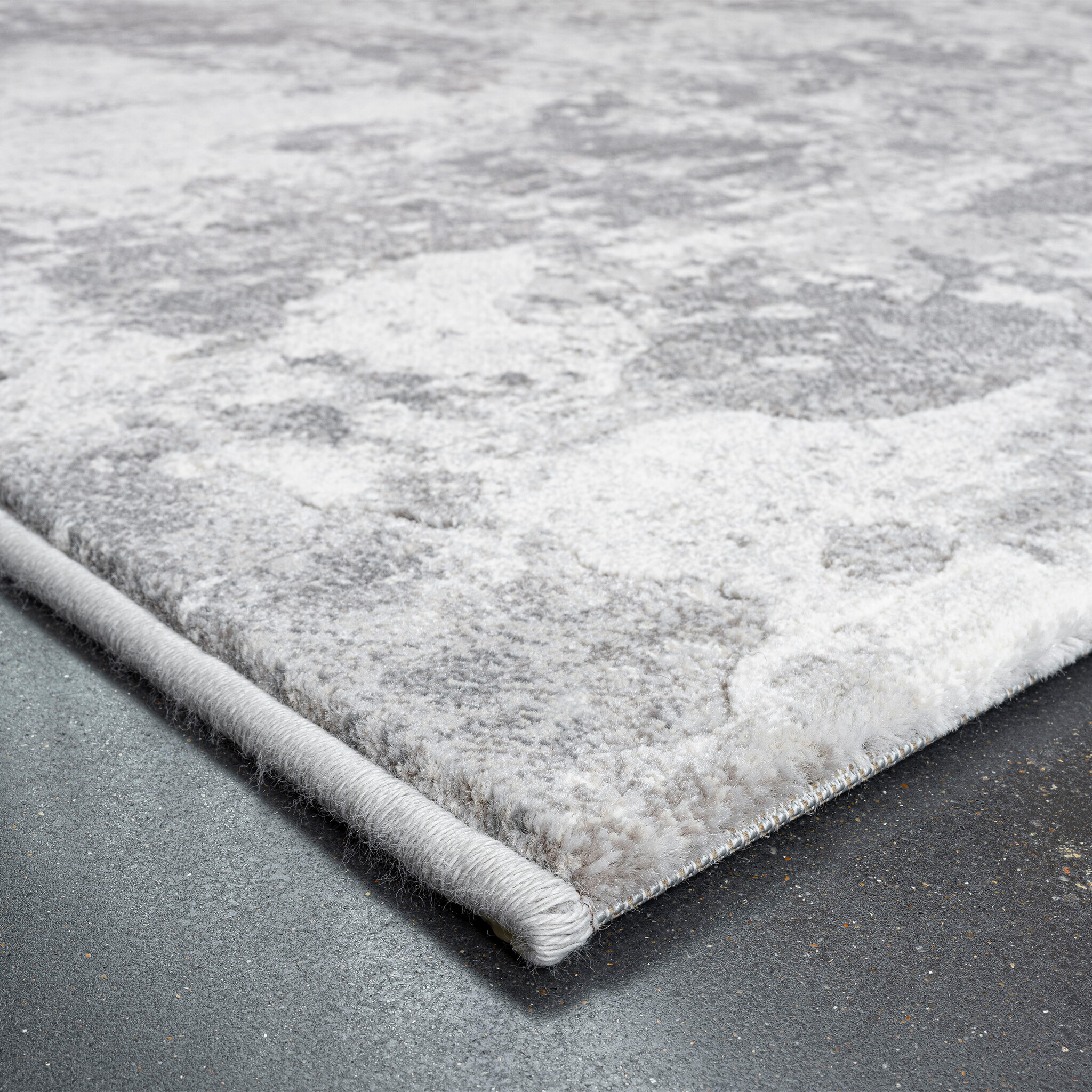 Modern vloerkleed - Ace Grijs 6979