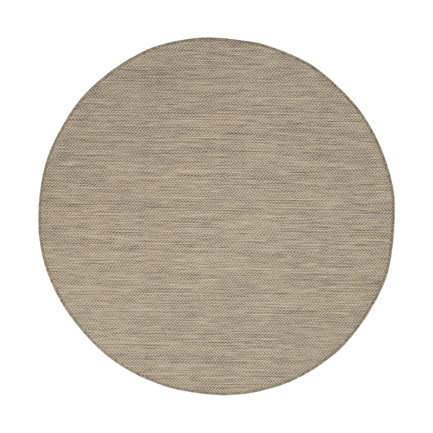 Rond buitenkleed - Malta Arrow Naturel - sfeer