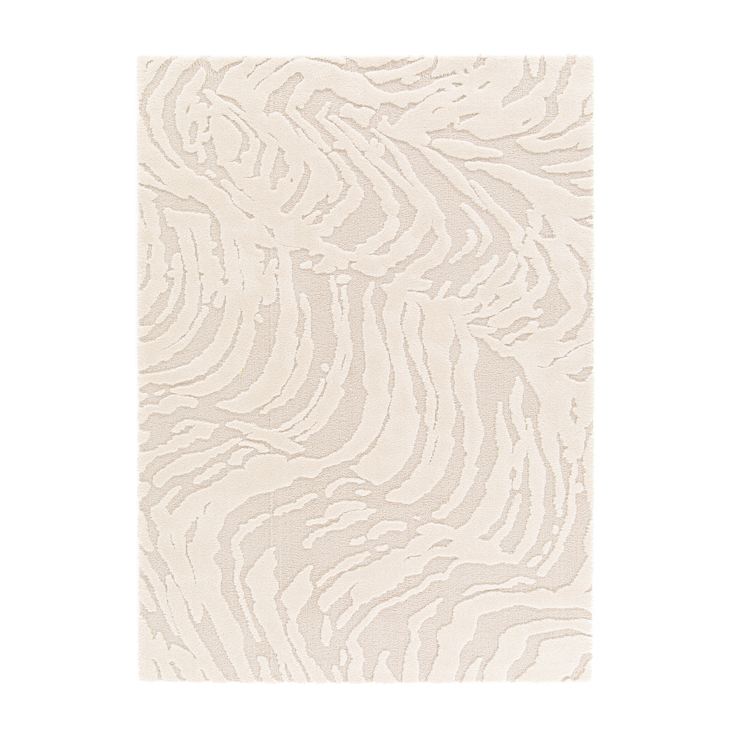 Modern hoogpolig vloerkleed - Corpus Creme 066 - sfeer