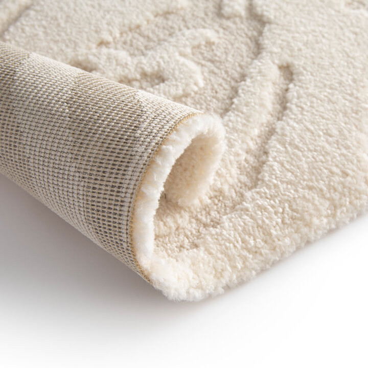 Modern hoogpolig vloerkleed - Corpus Creme 066