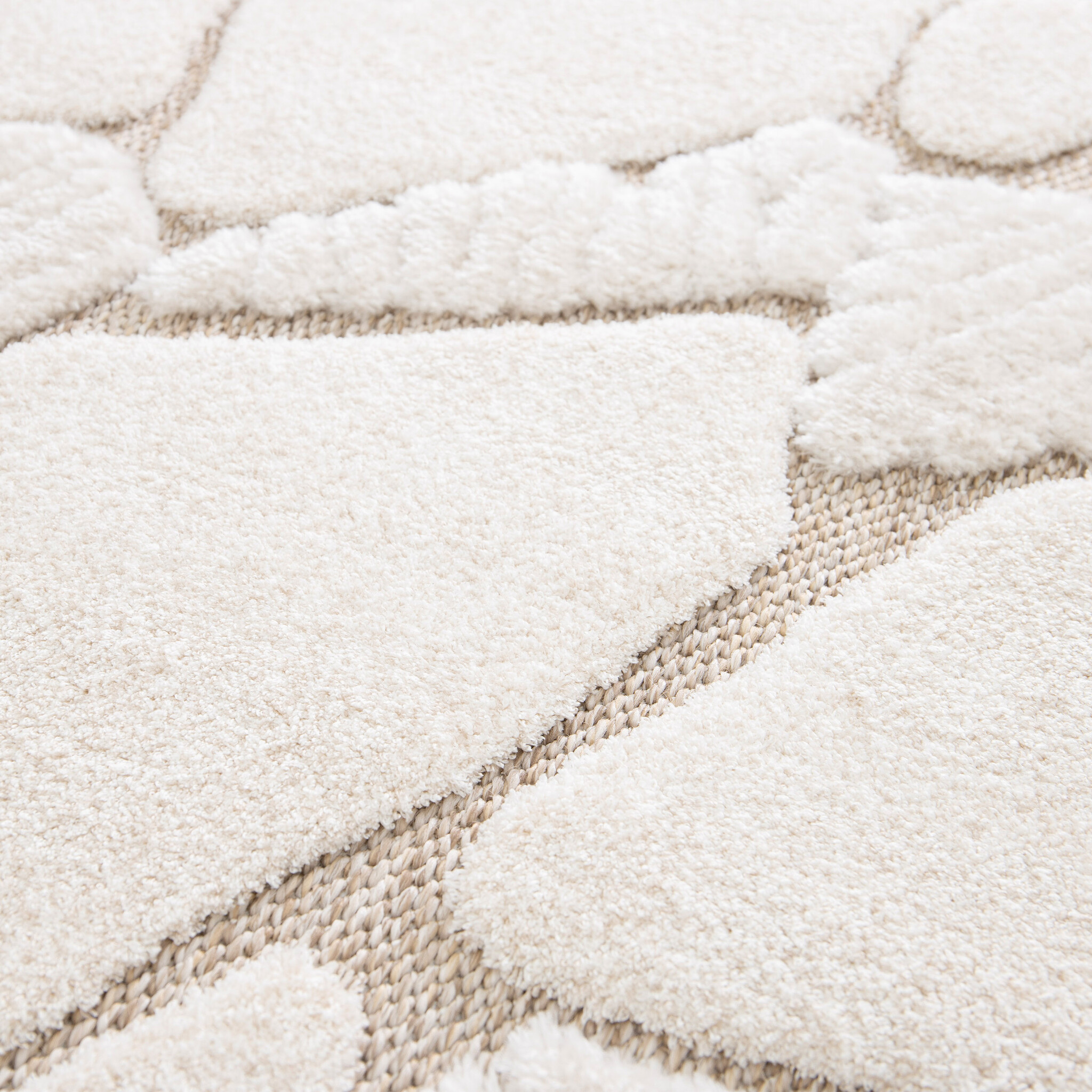 Scandinavisch vloerkleed -  Dixon Wit 051