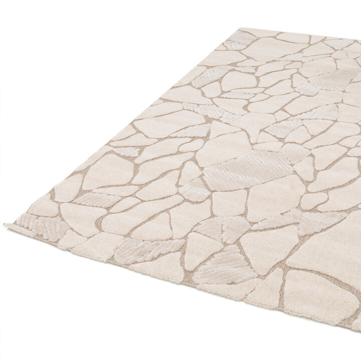 Scandinavisch vloerkleed -  Dixon Wit 051