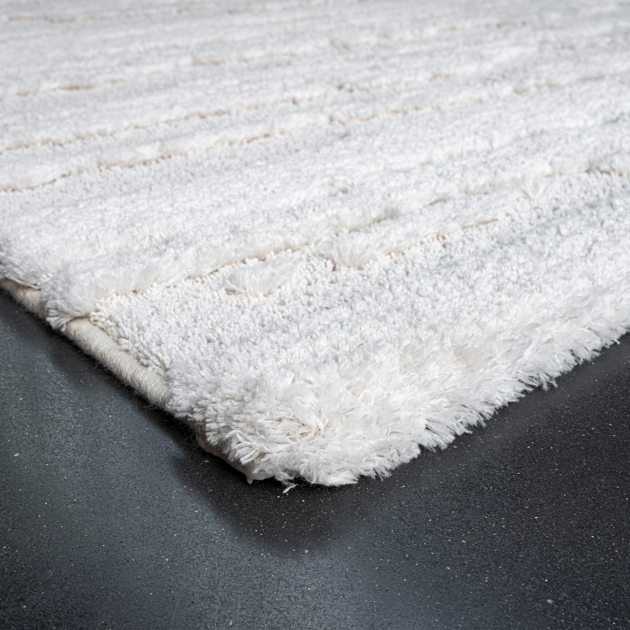 Modern vloerkleed - Lewis Wit 6191 - sfeer