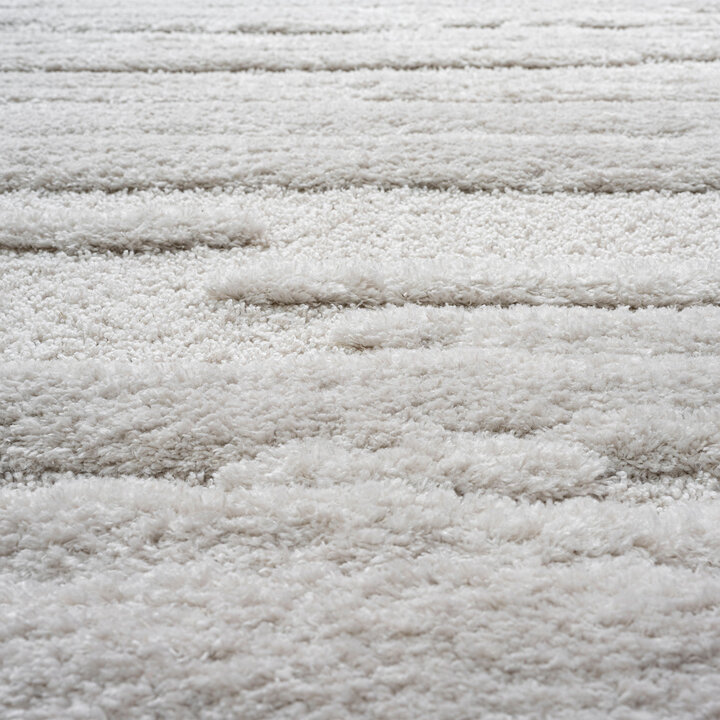 Modern vloerkleed - Lewis Wit 6191