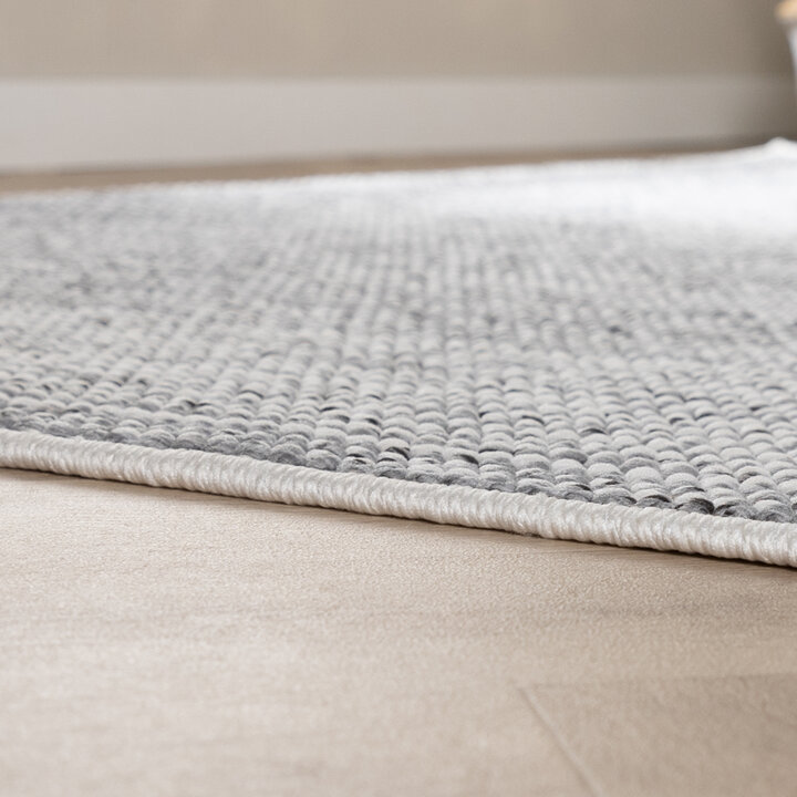 Laagpolig vloerkleed - Lykke Lichtgrijs