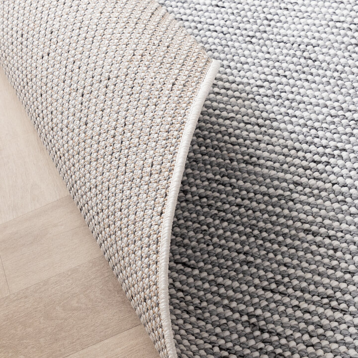 Laagpolig vloerkleed - Lykke Lichtgrijs